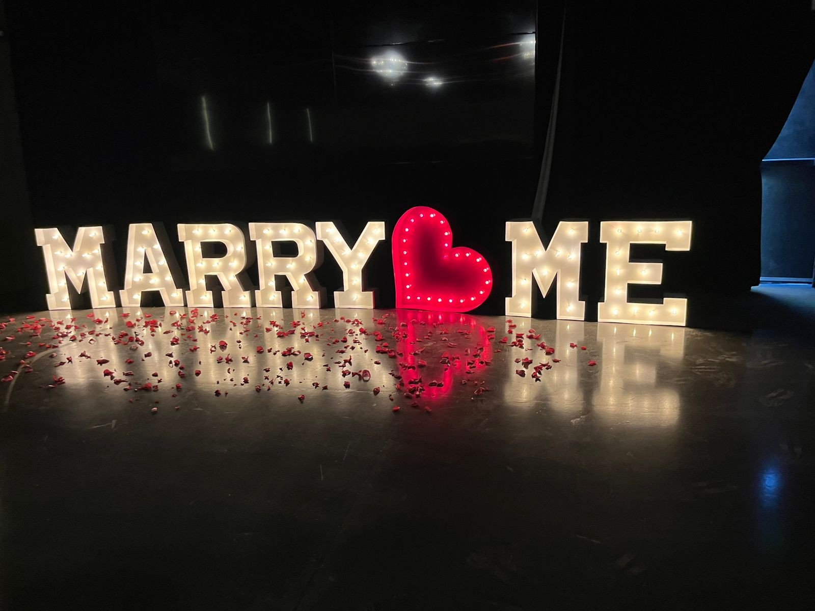 Deko-Eventos letras iluminadas